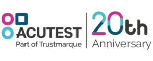 Acutest 20yr Logo Full Colour 400x160 Acutest 20yr Logo Full Colour 400x160