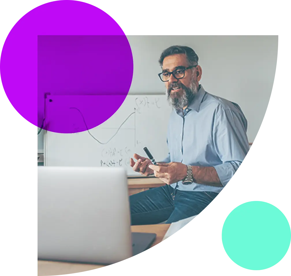 vulnerability assessments vs penetration testing A male IT professional comparing vulnerability assessments and penetration testing